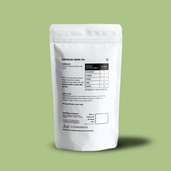 Darjeeling Green Tea