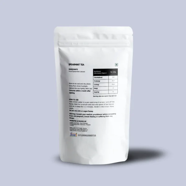spearmint-tea-back Pure Spearmint Tea